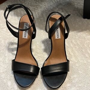 Steve Madden high heels, size 7 black